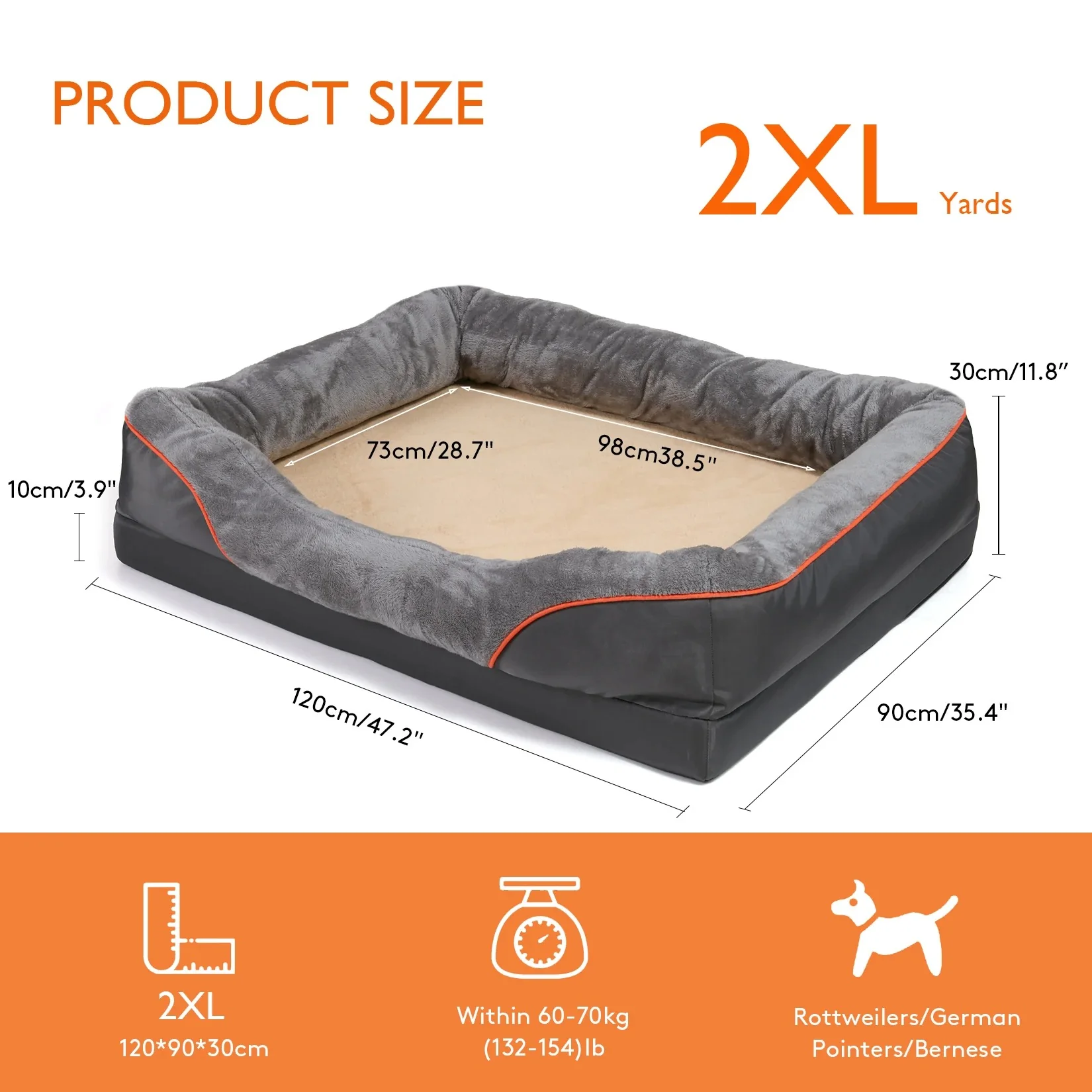 Orthopedic Dog Bed - Image 9
