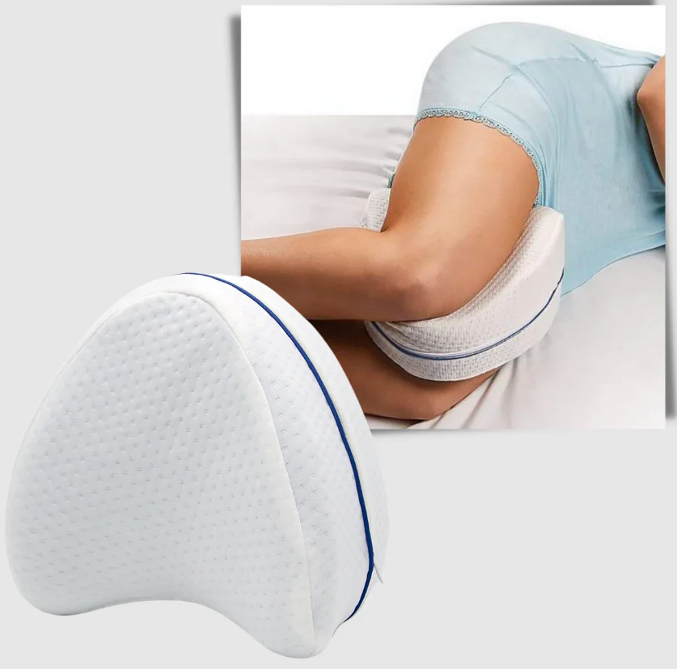 Orthopedic knee and leg pillow with memory foam - Image 3