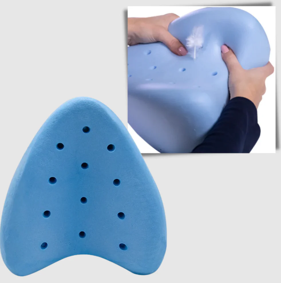 Orthopedic knee and leg pillow with memory foam - Image 4