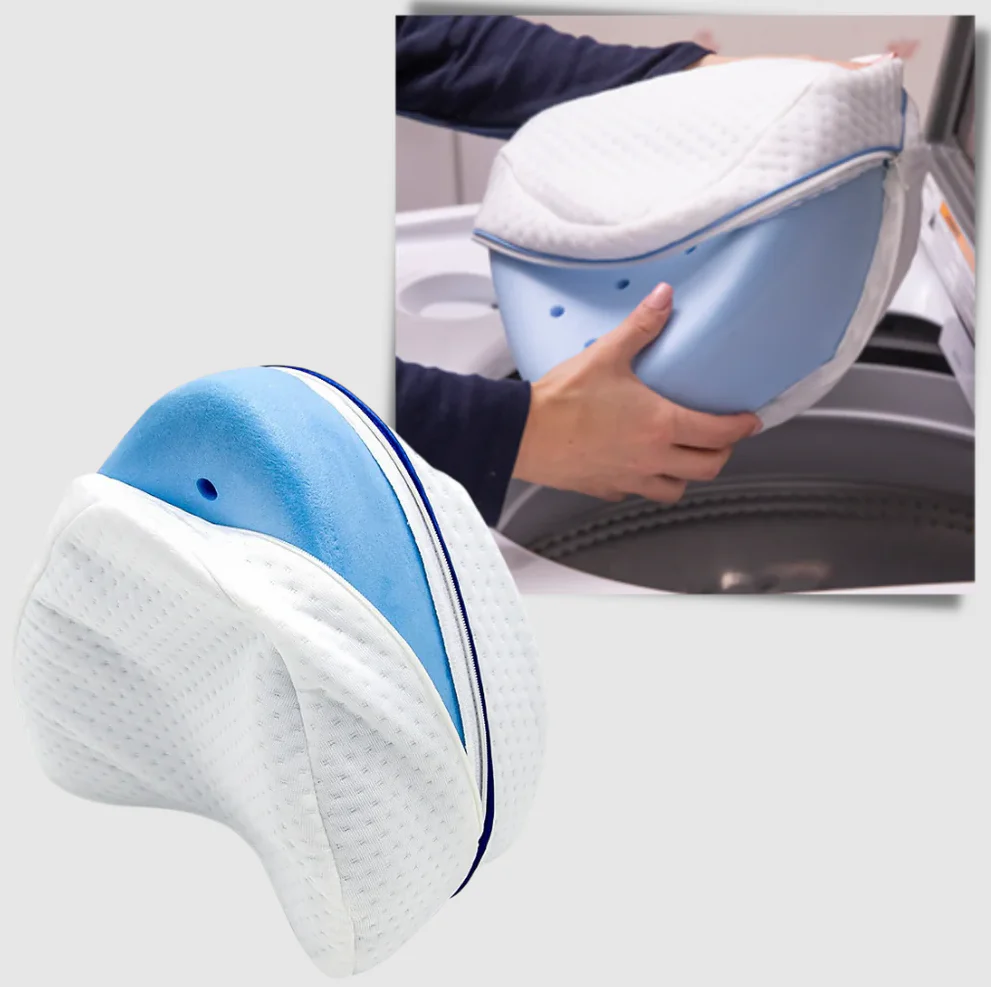 Orthopedic knee and leg pillow with memory foam - Image 6