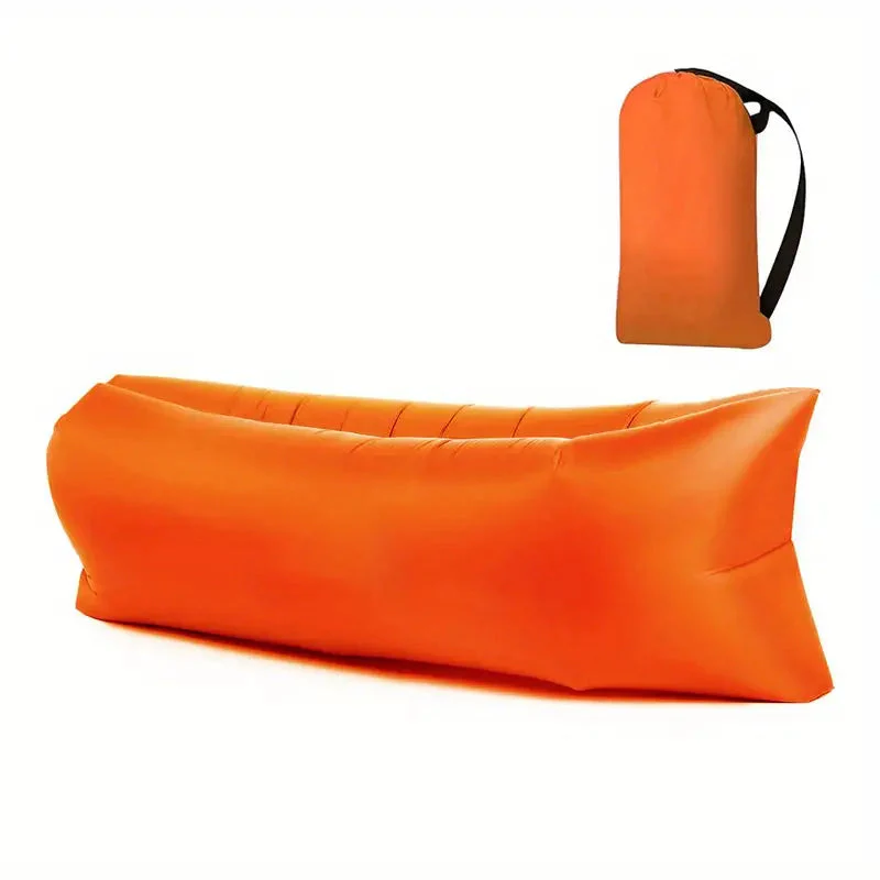 Outdoor Air Lounger - Handy Air Mattress for Comfortable Outdoor Adventures - Image 5