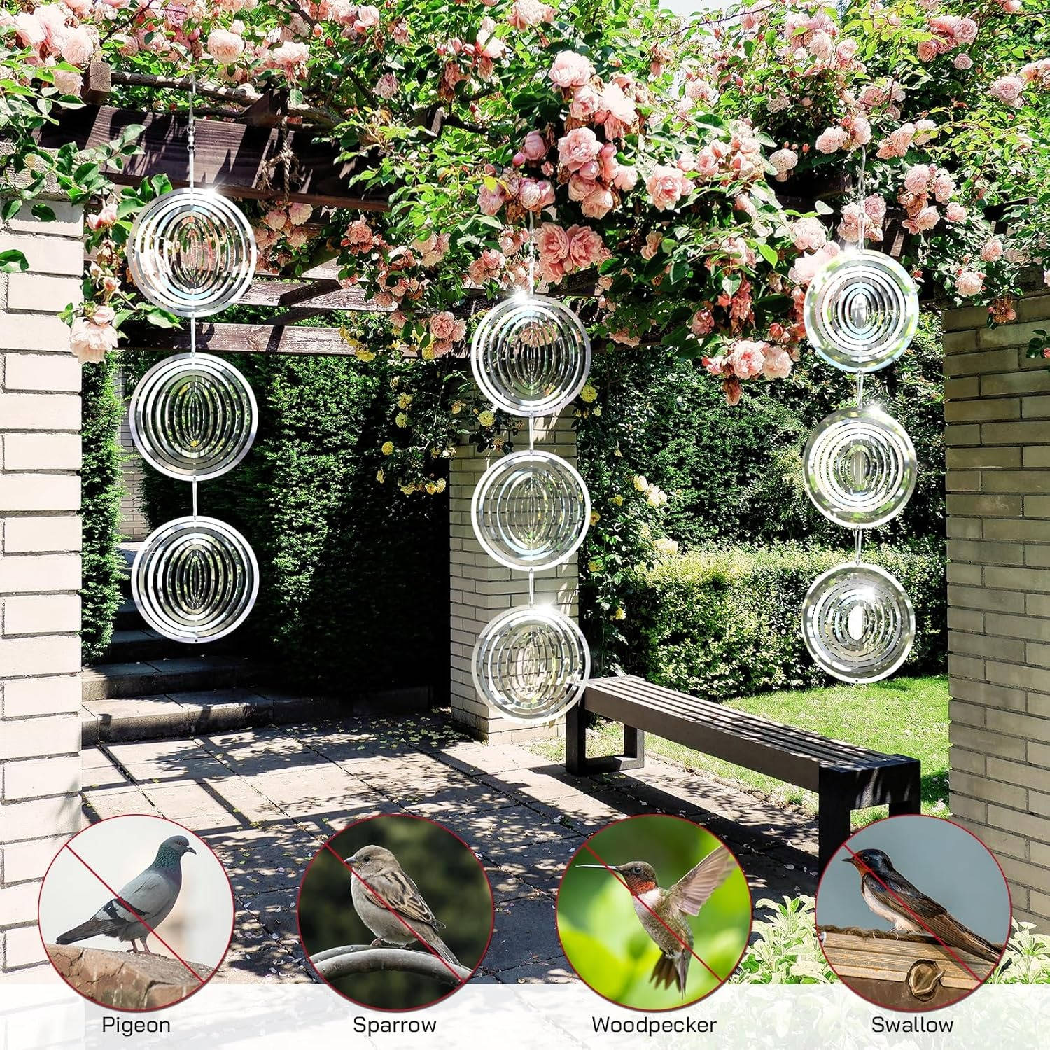 Outdoor Bird Deterrents Scare Device - Image 2