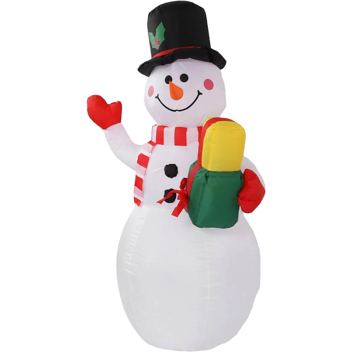 Outdoor Christmas Decorations Inflatable Snowman With Led Lights - Image 6