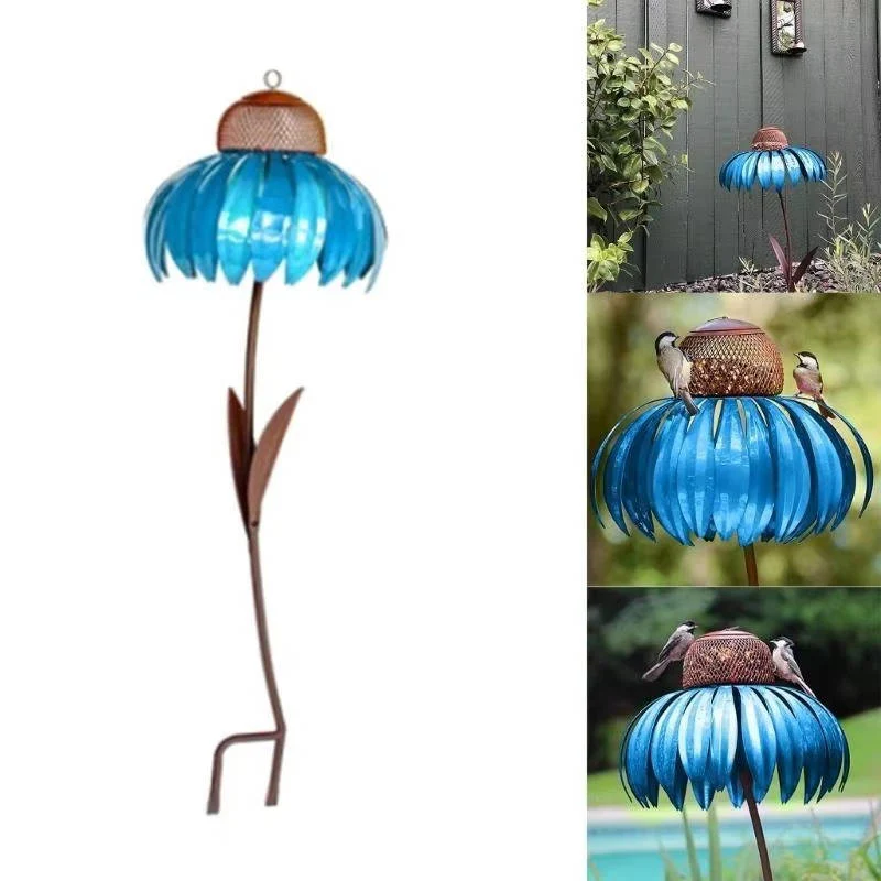 Outdoor Flower Bird Feeder - Image 11