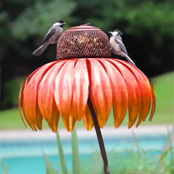 Outdoor Flower Bird Feeder - Image 12