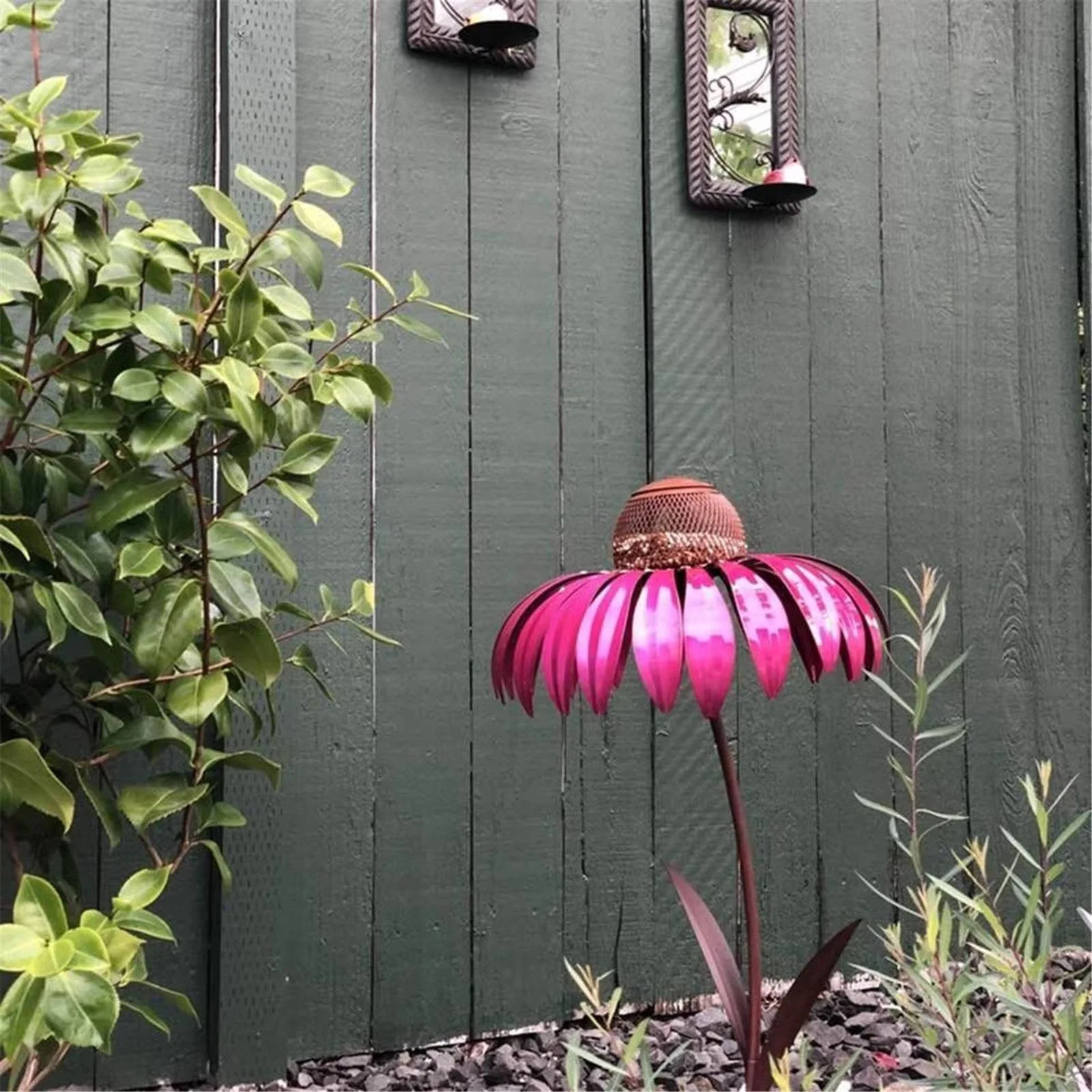 Outdoor Flower Bird Feeder - Image 3