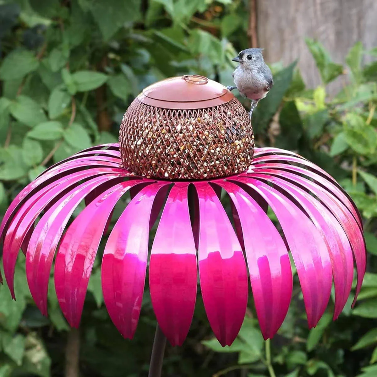 Outdoor Flower Bird Feeder - Image 4
