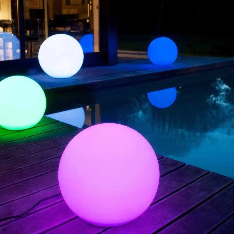 Outdoor Globe Light - Wireless, Weatherproof, 16 Colors LED Sphere light - Image 8