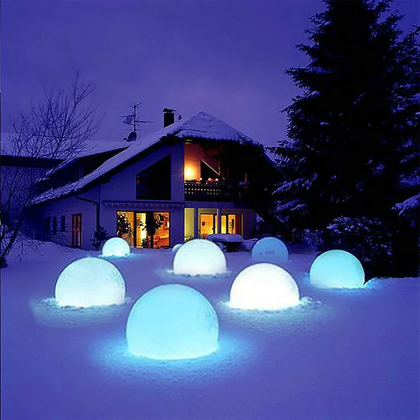 Outdoor Globe Light - Wireless, Weatherproof, 16 Colors LED Sphere light - Image 9