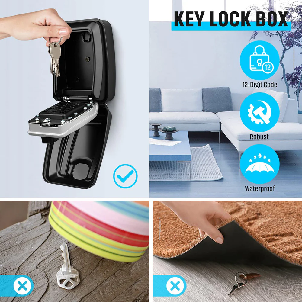 Outdoor Key Cabinet Safe Key Box - Image 3