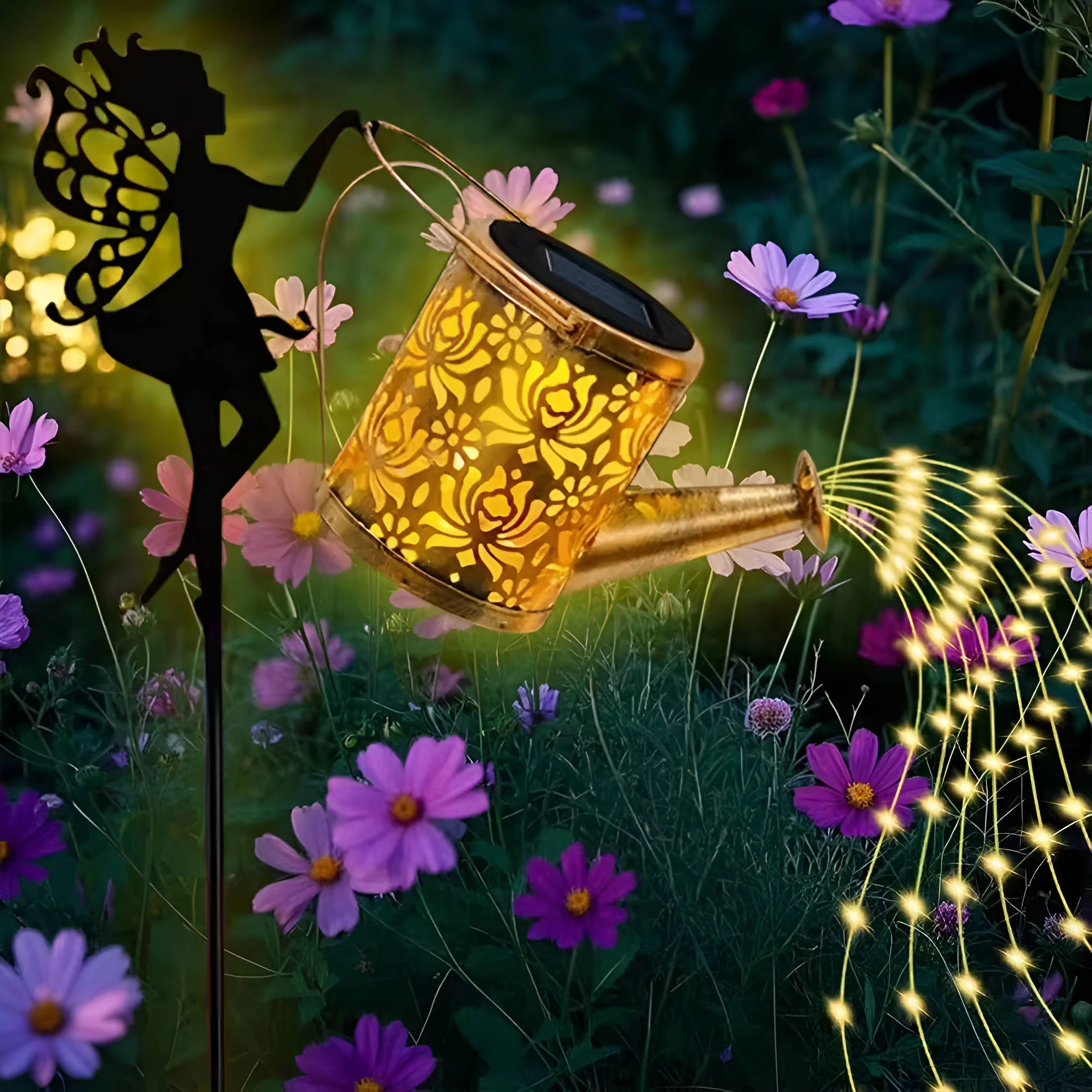Outdoor Light Decorations Hanging Fairy Lamp - Image 8