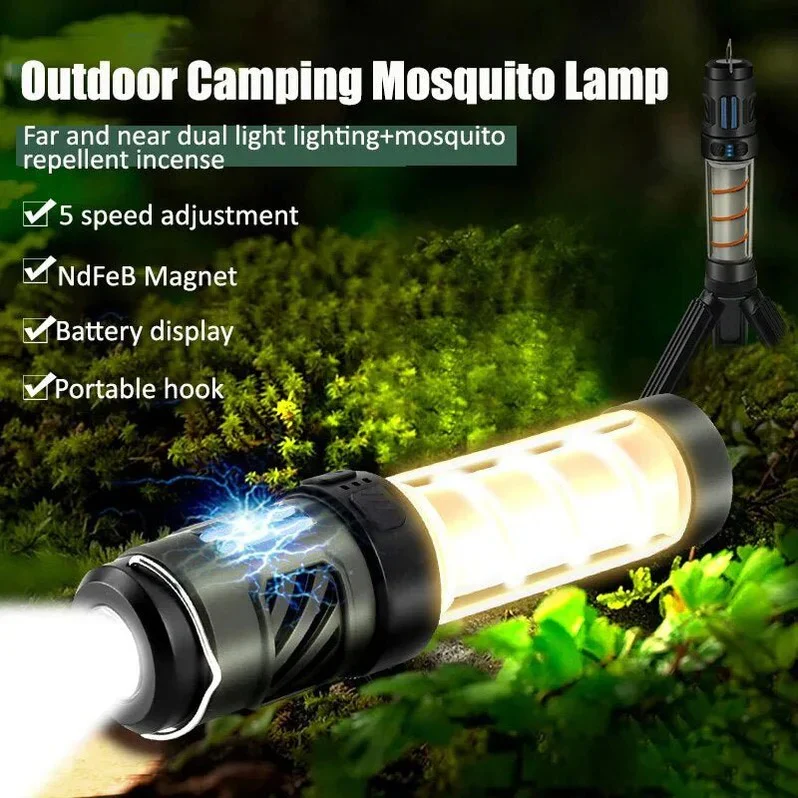 Outdoor Mosquito Repellent With Camping Light - Image 3