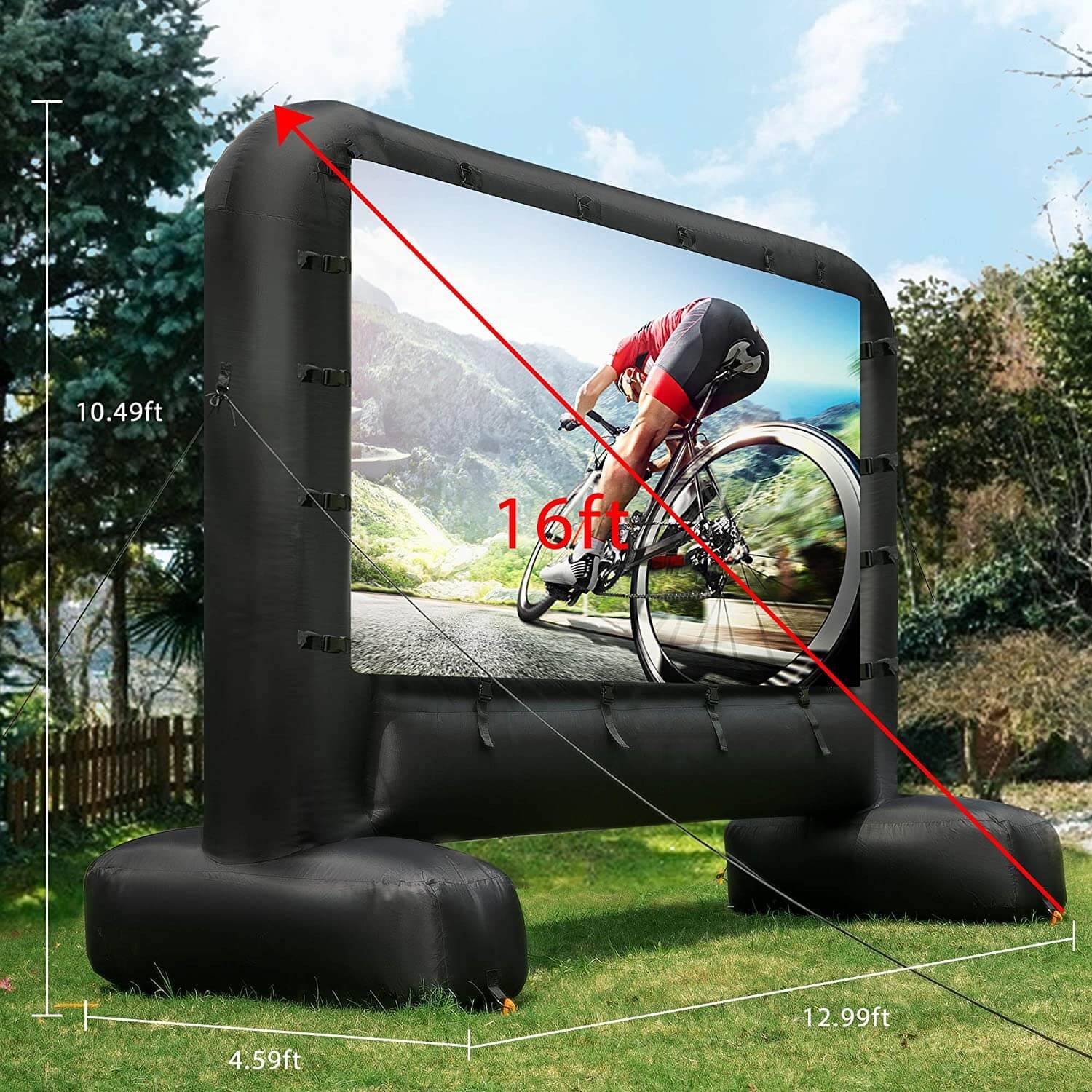 Outdoor Movie Screen And Projector - Image 8