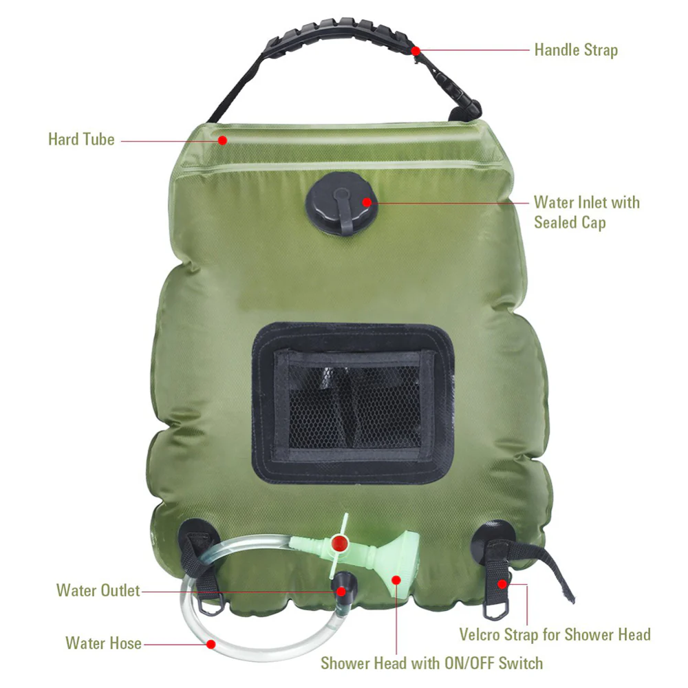 Outdoor Shower Water Bag - Image 3