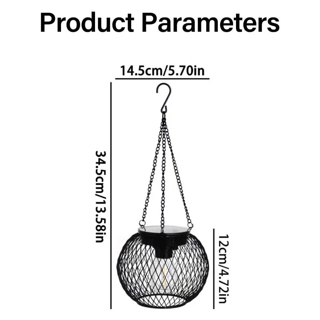 Outdoor Solar Hanging Lantern - Image 11