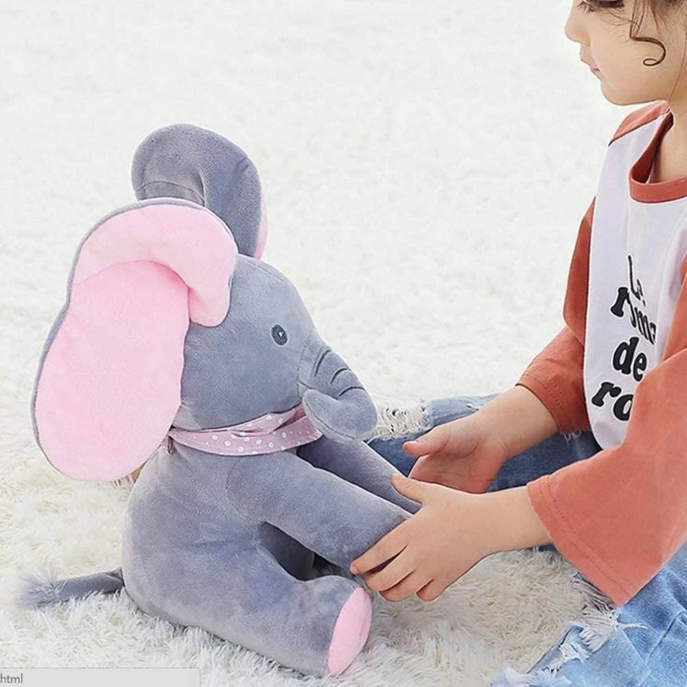 Peek a boo Talking Elephant toy - Image 6