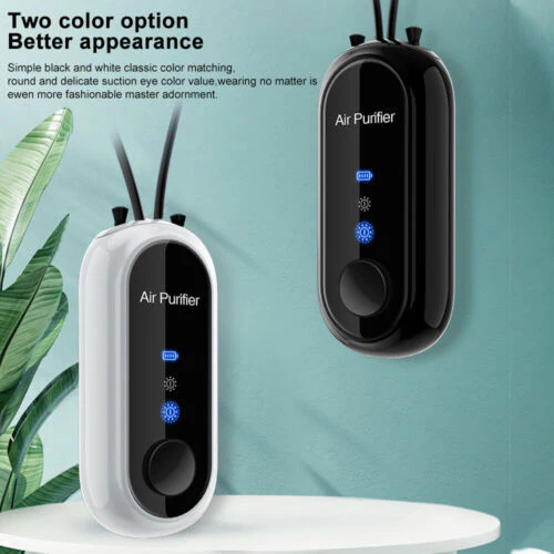 Personal Mini Air Purifier Necklace | Wearable Air Purifier with USB Charging - Image 9