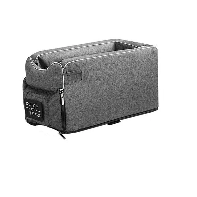 Pet Armrest Safety Seat - Pet Car Seat Travel Bag Suitable for Small Dogs and Cats - Image 2