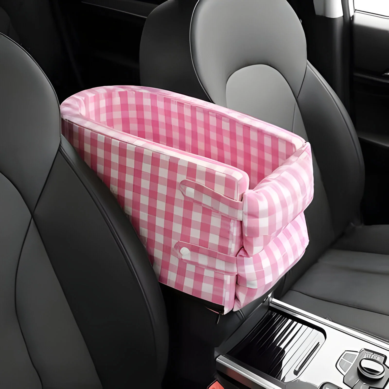 Pet car seat for small dog and cat - Image 6
