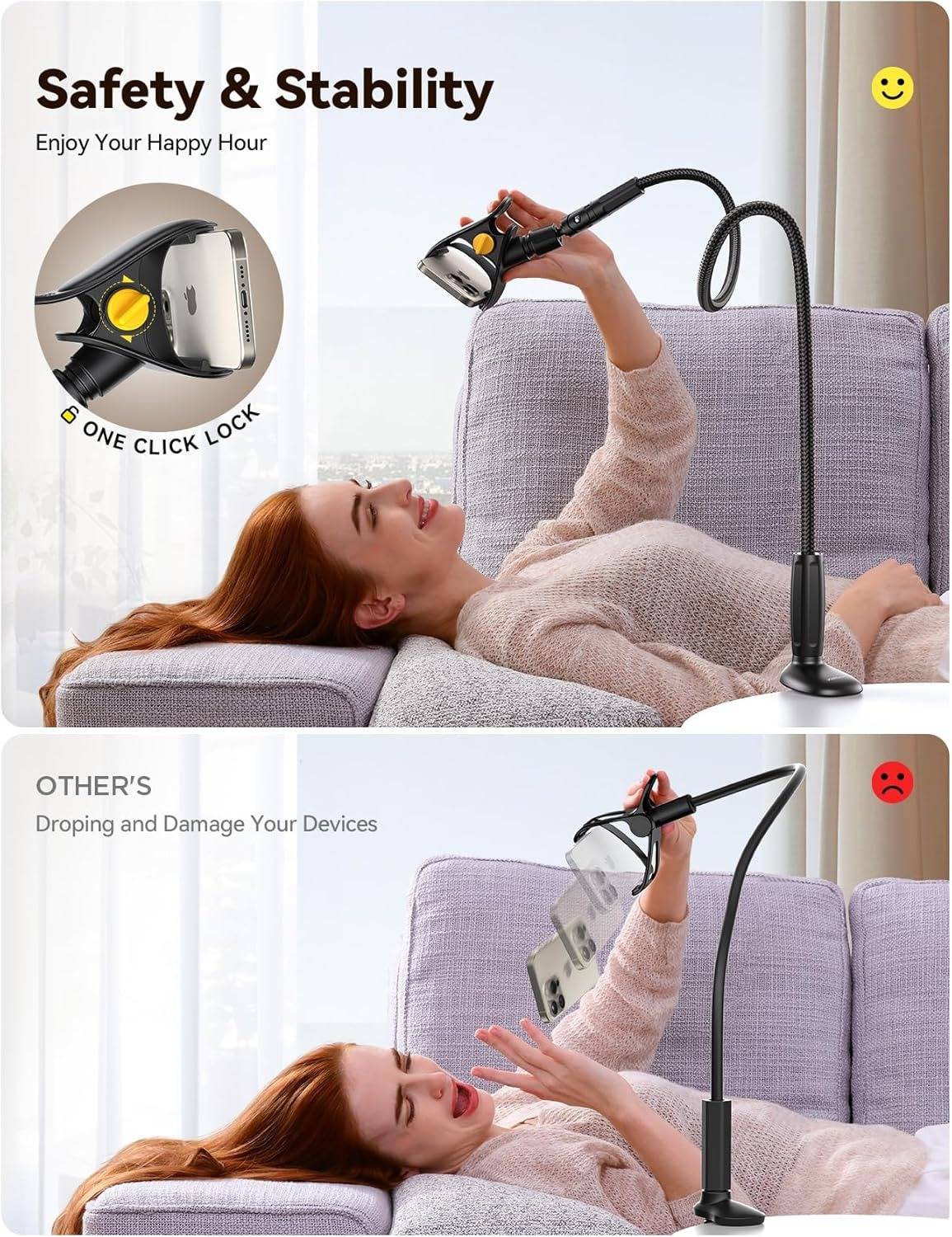 Phone Holder for Bed - Image 2
