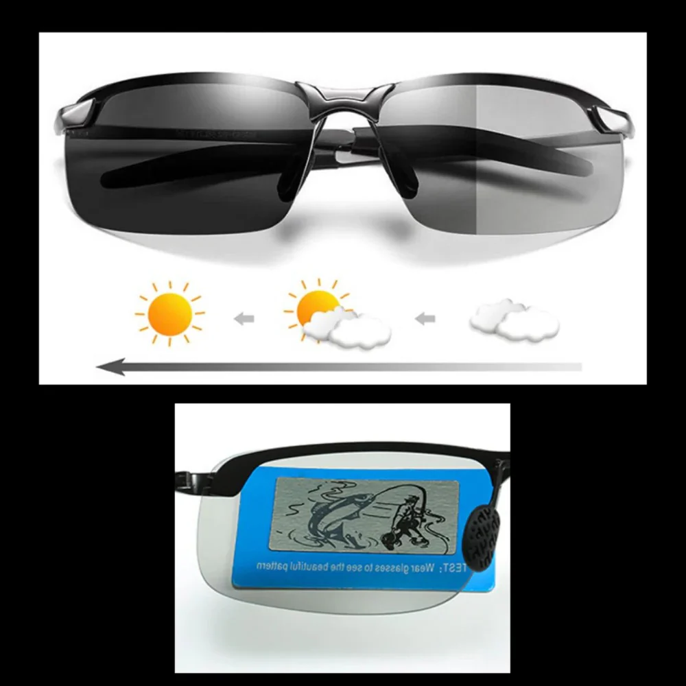 Photochromic UV Sunglasses For Men - Image 7