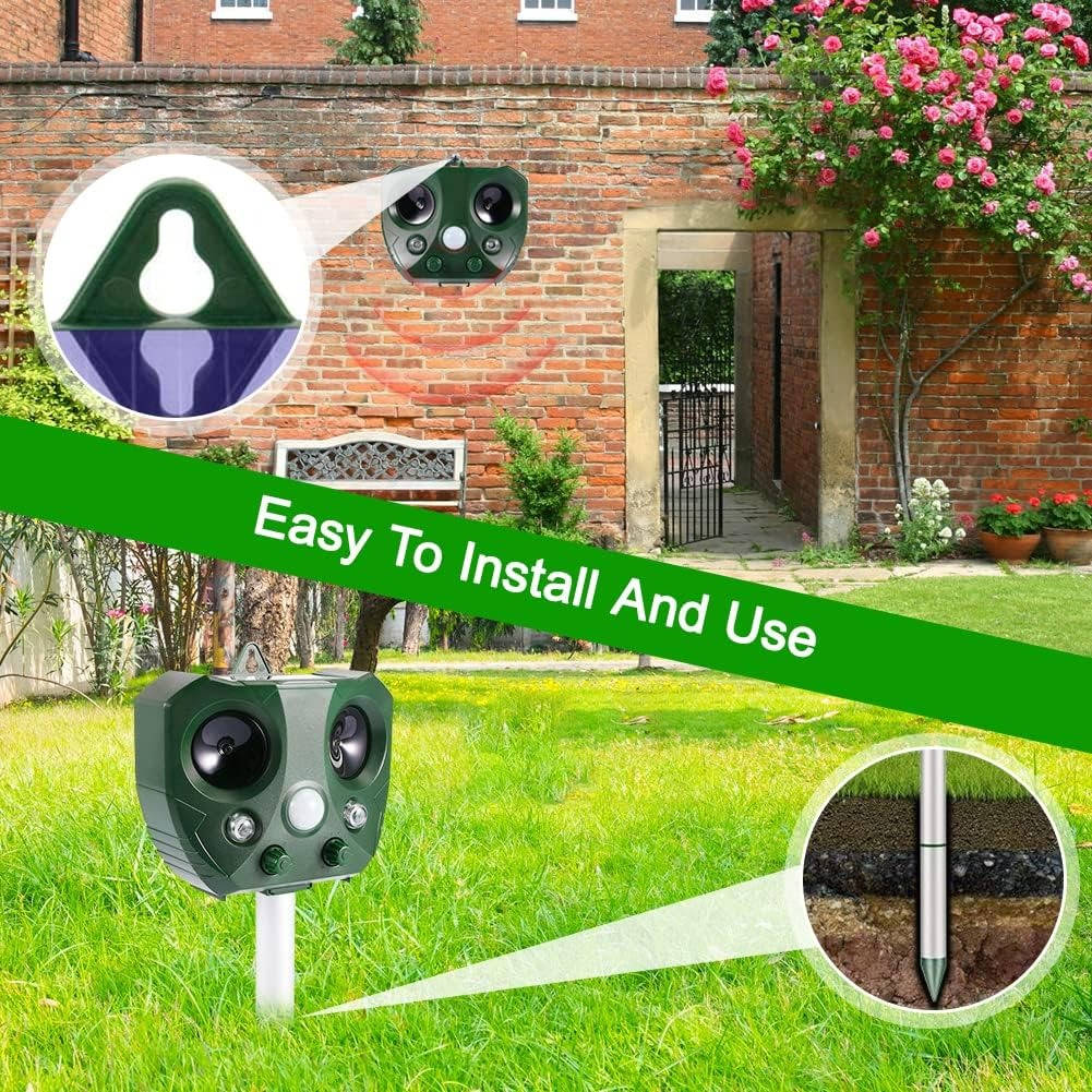 Pigeon And Bird Scarer Ultrasonic And Pest Defender - Image 4