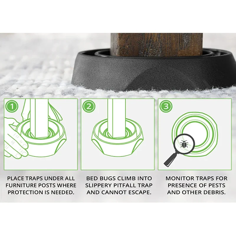 Plastic Bed Bug Trap and Catcher - Image 3