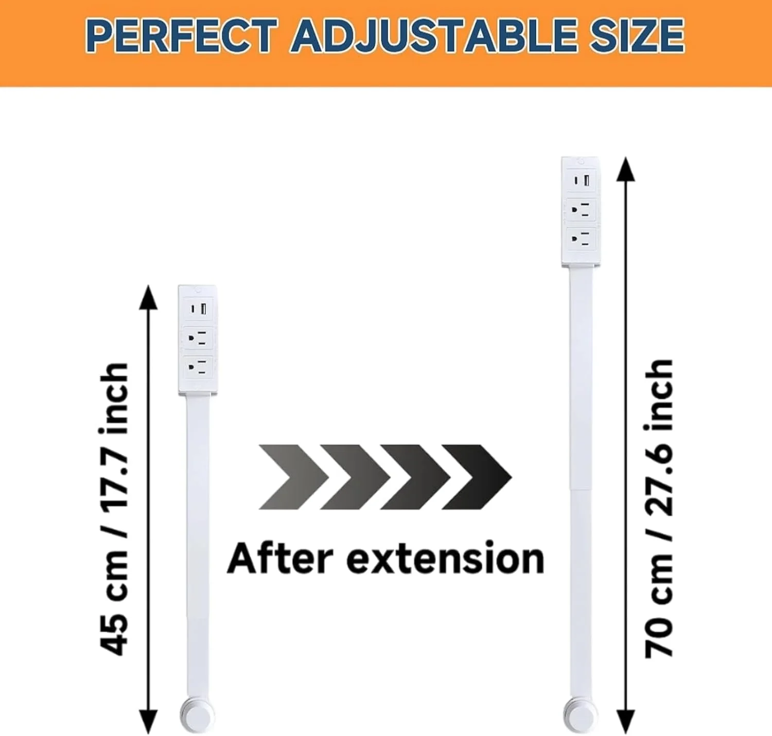 Plug in Extender Outlet with Rotating Arm - Image 5