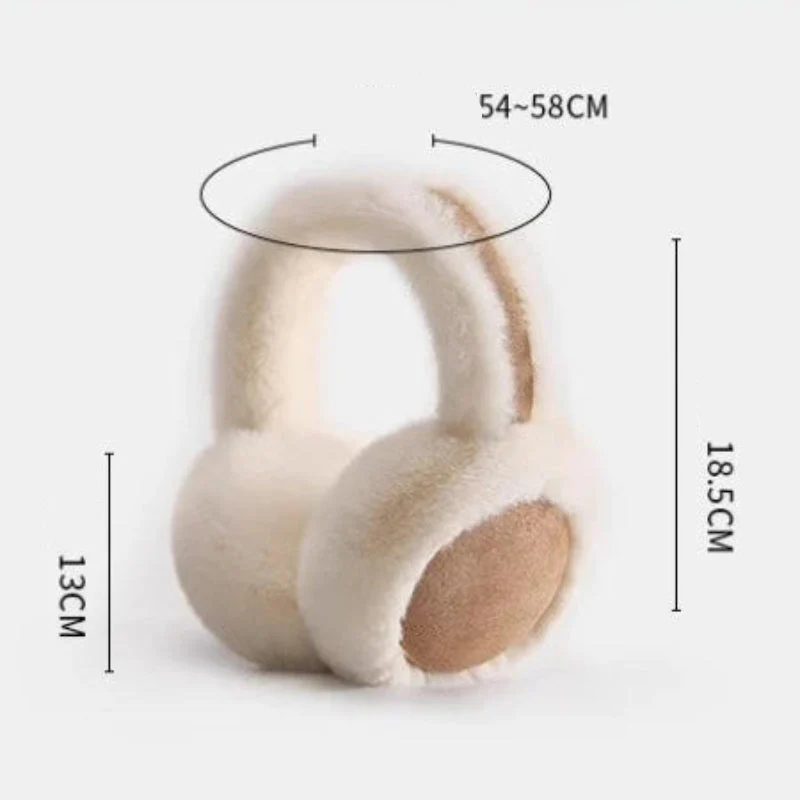 Plush Ear Muffs Winter Headband - Image 4