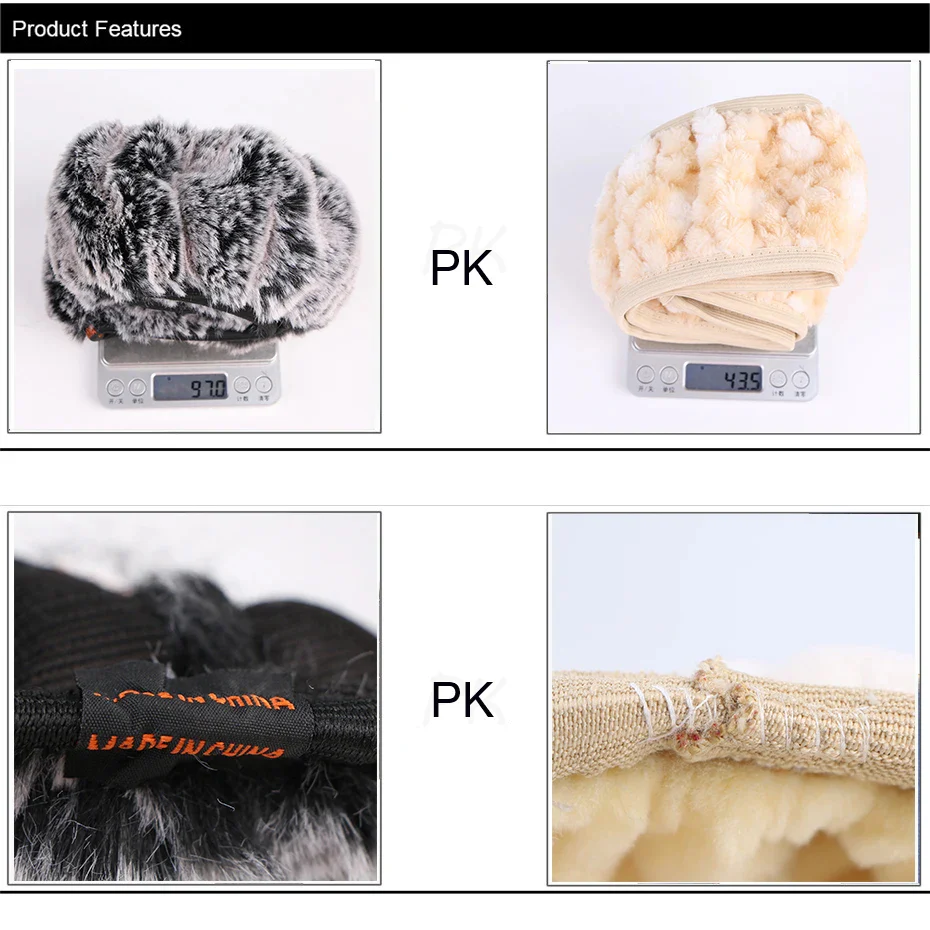 Plush Winter Car Steering Wheel Cover - Image 3