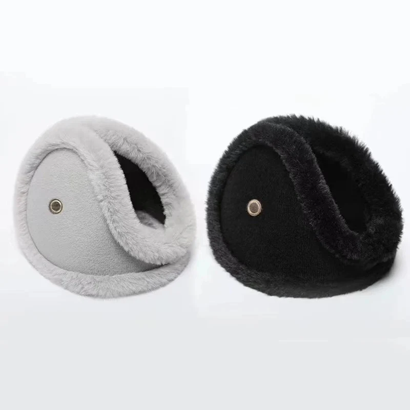 Plush Winter Ear Muffs with Earpiece - Image 3