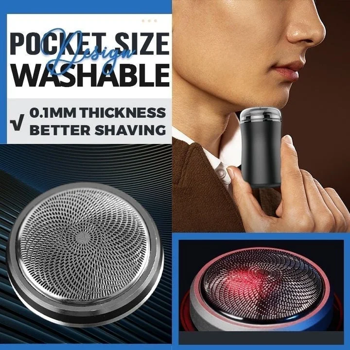 Pocket Size Washable Electric Razor - Image 7