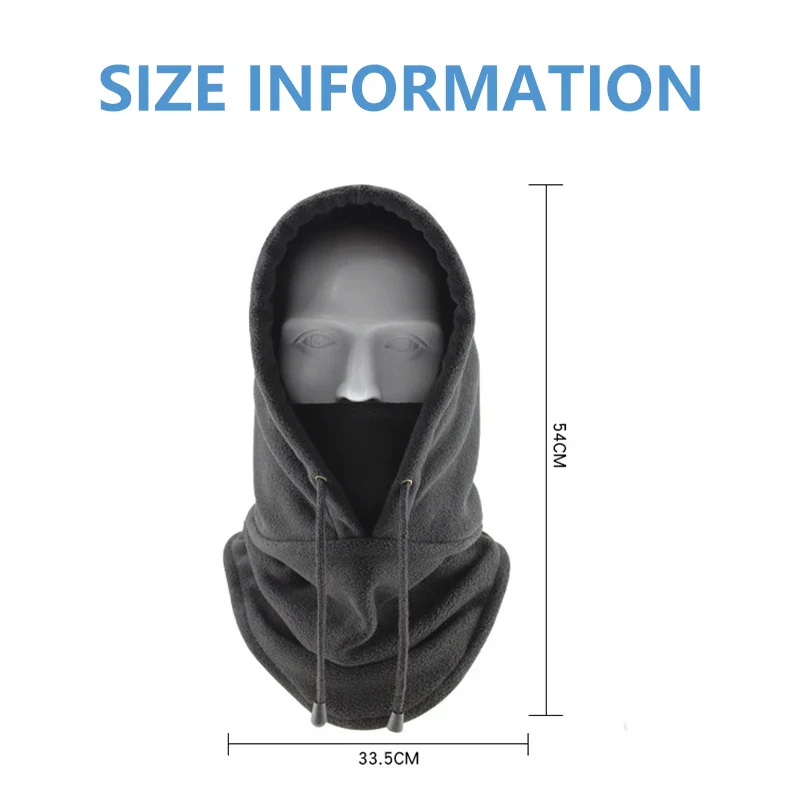 Polar Fleece Balaclava Mask for Winter - Image 4