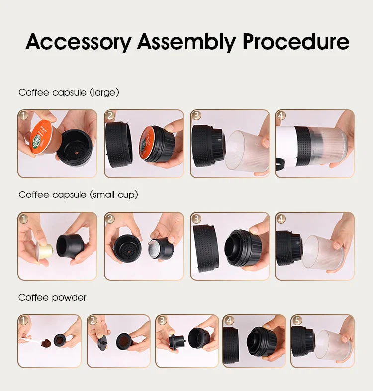 Portable Coffee Maker Espresso Machine - Image 2