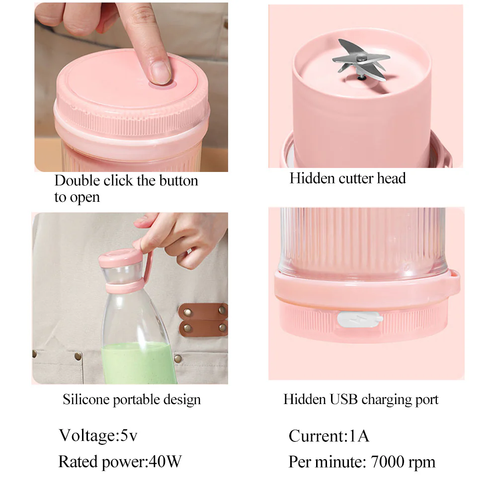 Portable Electric Juicer Blender - Image 10
