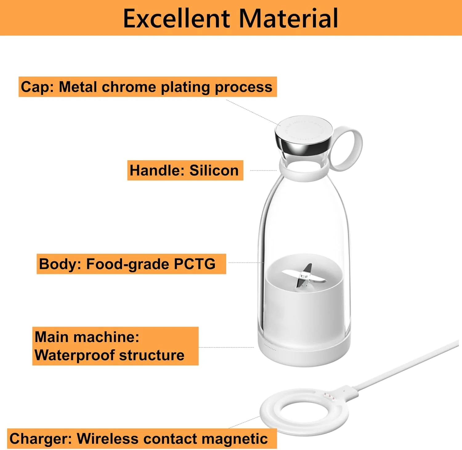 Portable Electric Juicer Blender - Image 7