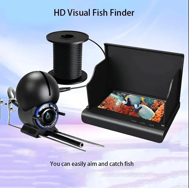 Portable Fish Finder Underwater Fishing Camera with 4.3 inch LCD Monitor - Image 7