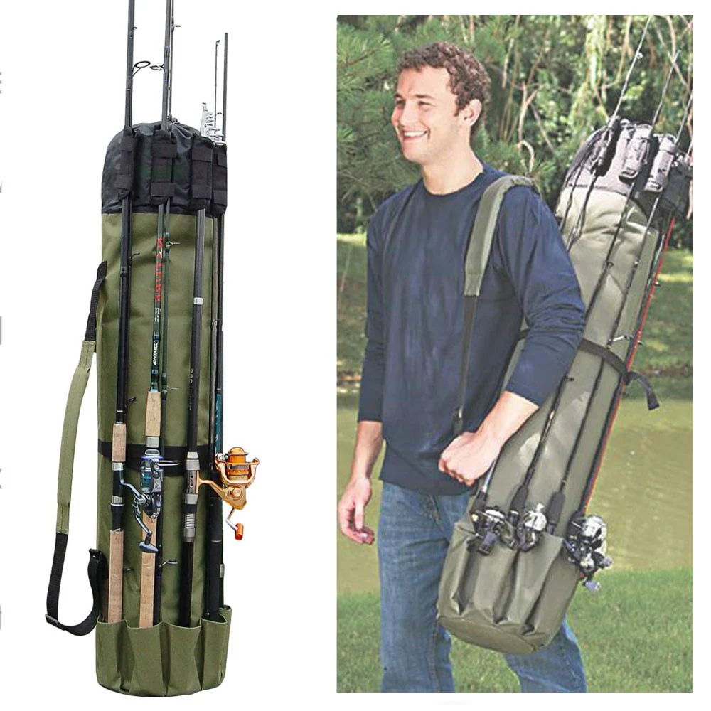 Portable Fishing Rod & Tackle Bag - Image 2