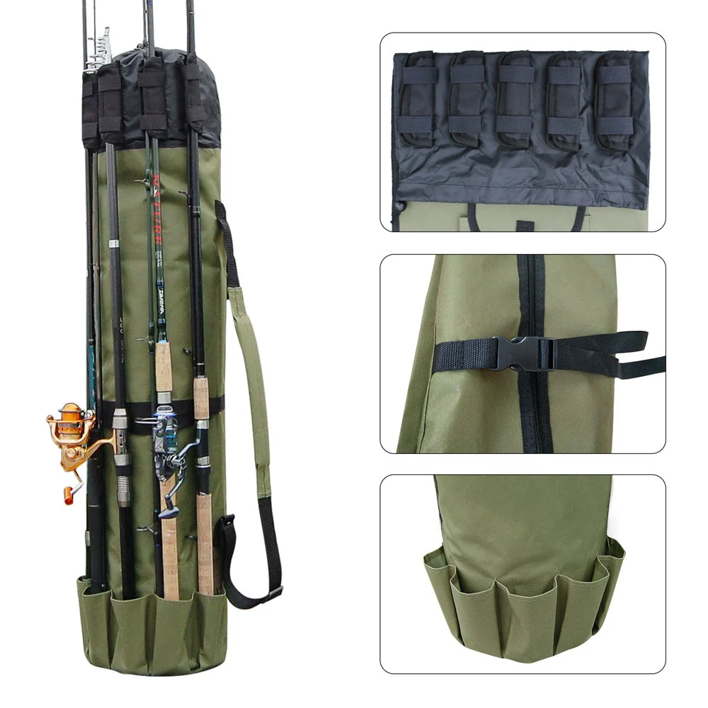 Portable Fishing Rod & Tackle Bag - Image 5