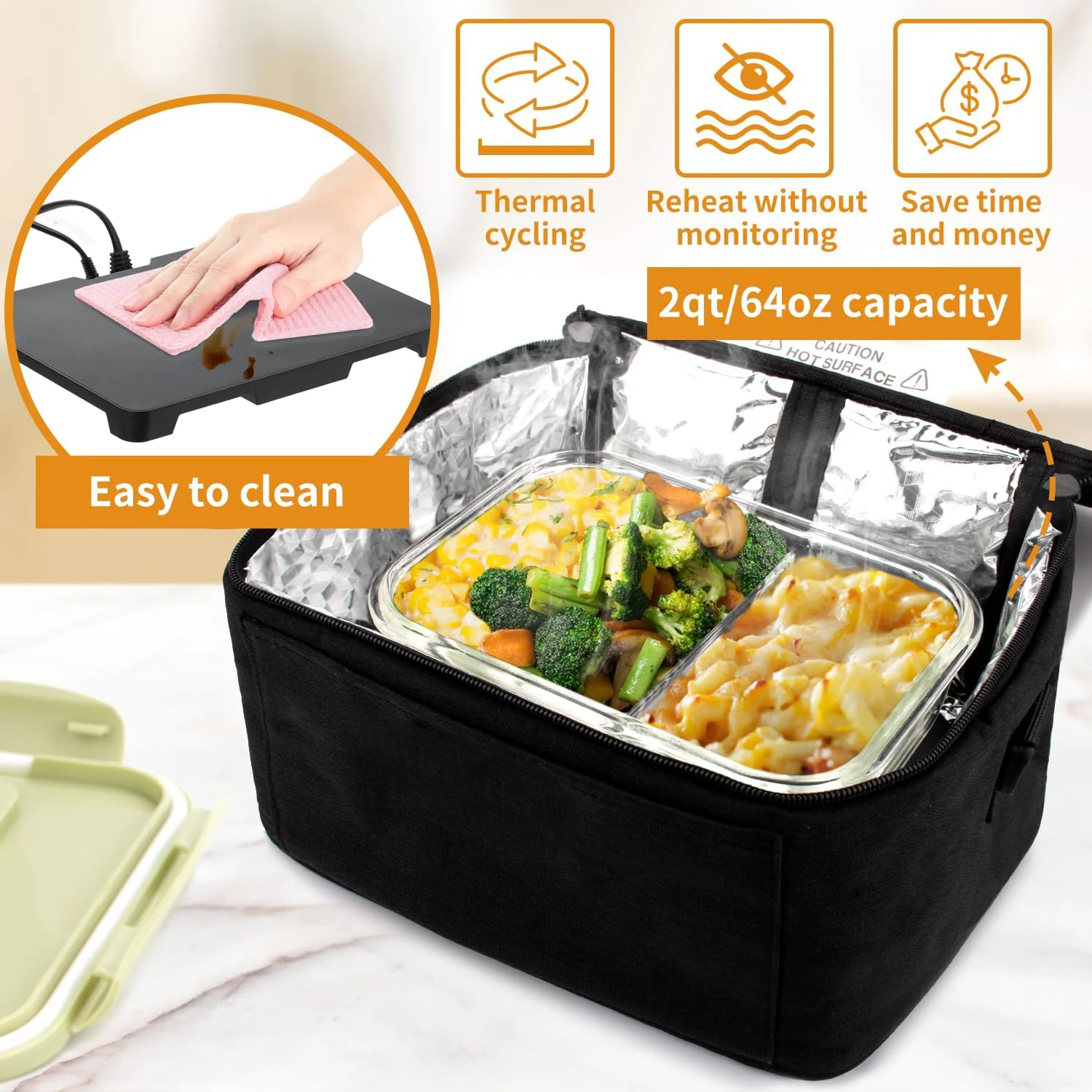 Portable Food Warmer Lunch Box - Image 5
