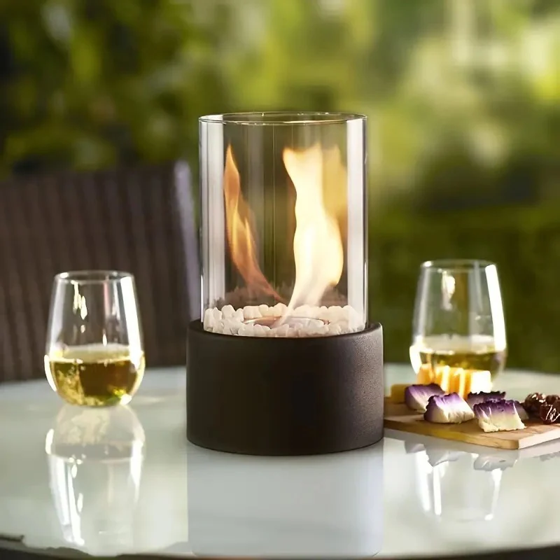 Portable Glass Tabletop Fireplace - Image 13