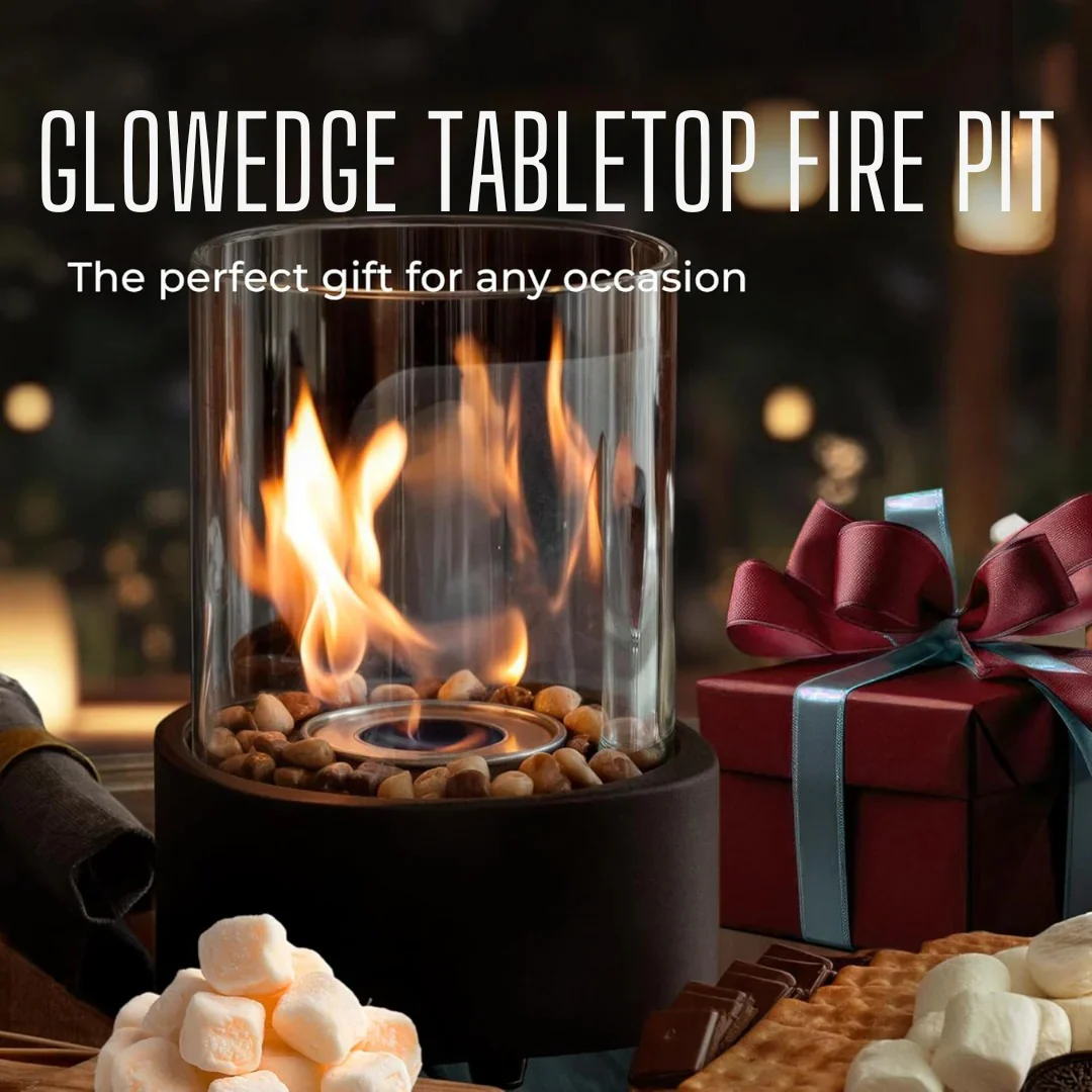 Portable Glass Tabletop Fireplace - Image 21