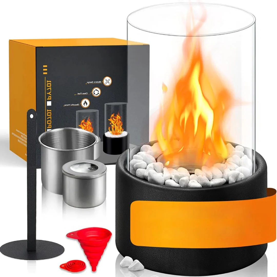 Portable Glass Tabletop Fireplace - Image 4