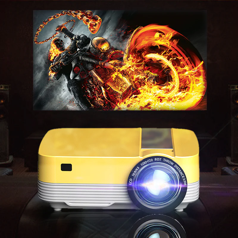 Portable HD Mini Smart USB Multi Device Mobile Laptop Projector - Image 10