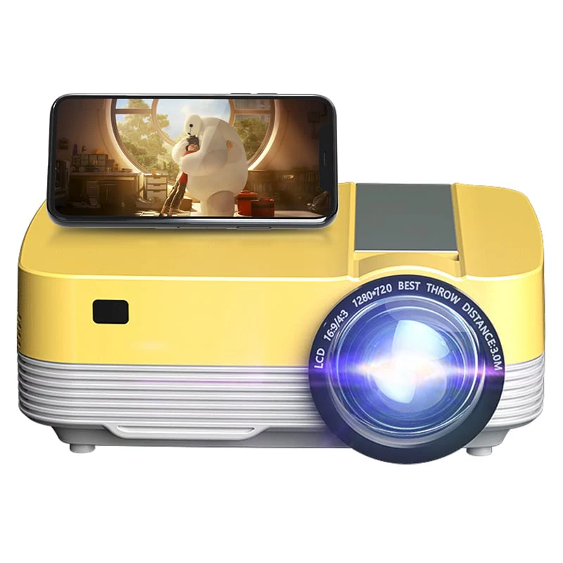 Portable HD Mini Smart USB Multi Device Mobile Laptop Projector - Image 9