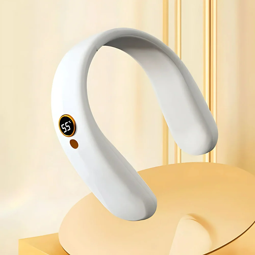 Portable Heated Neck Warmer Fan Stylish Heating Device - Image 6