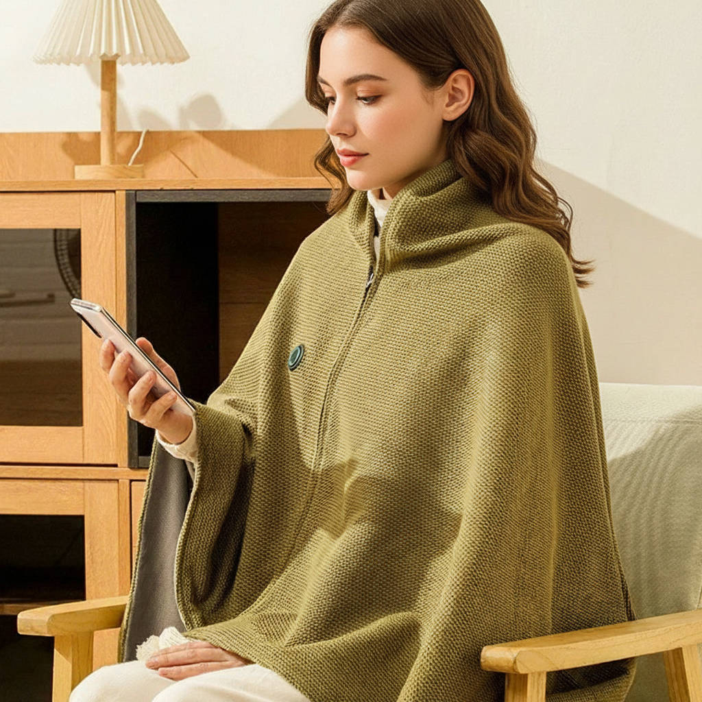 Portable Heated Shawl Blanket - Image 7