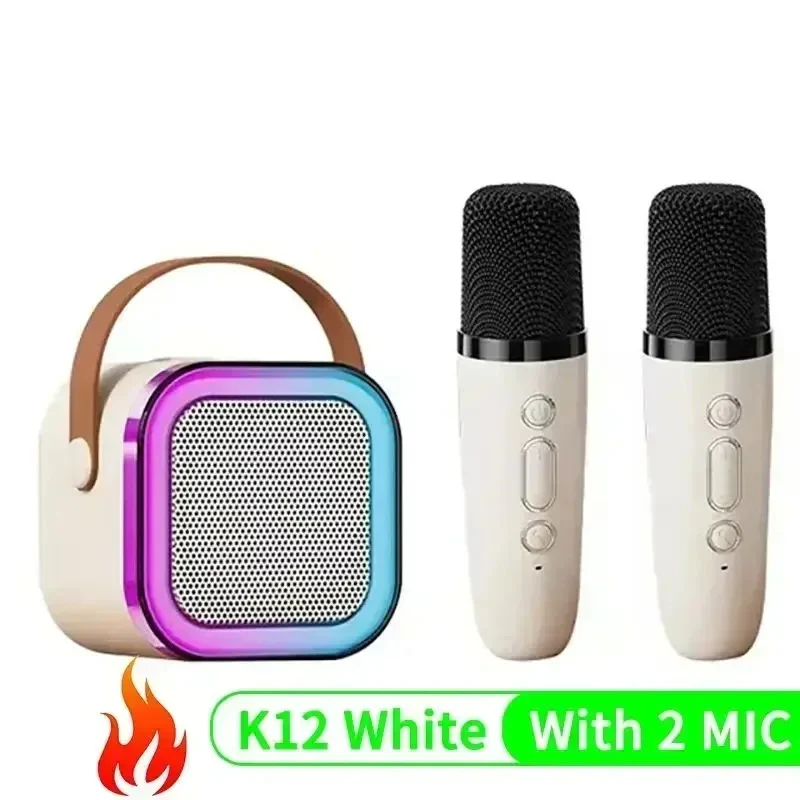 Portable Karaoke Machine With 2 Microphones - Image 2