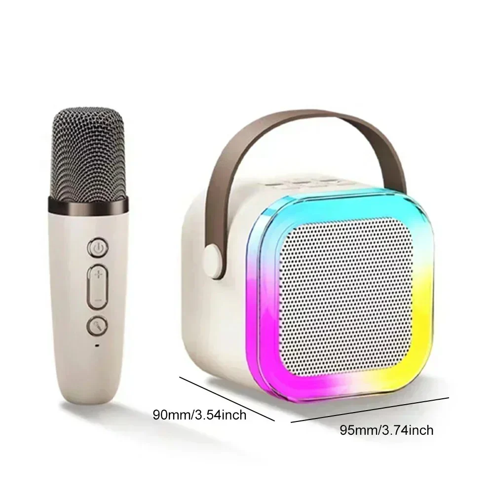 Portable Karaoke Machine With 2 Microphones - Image 4