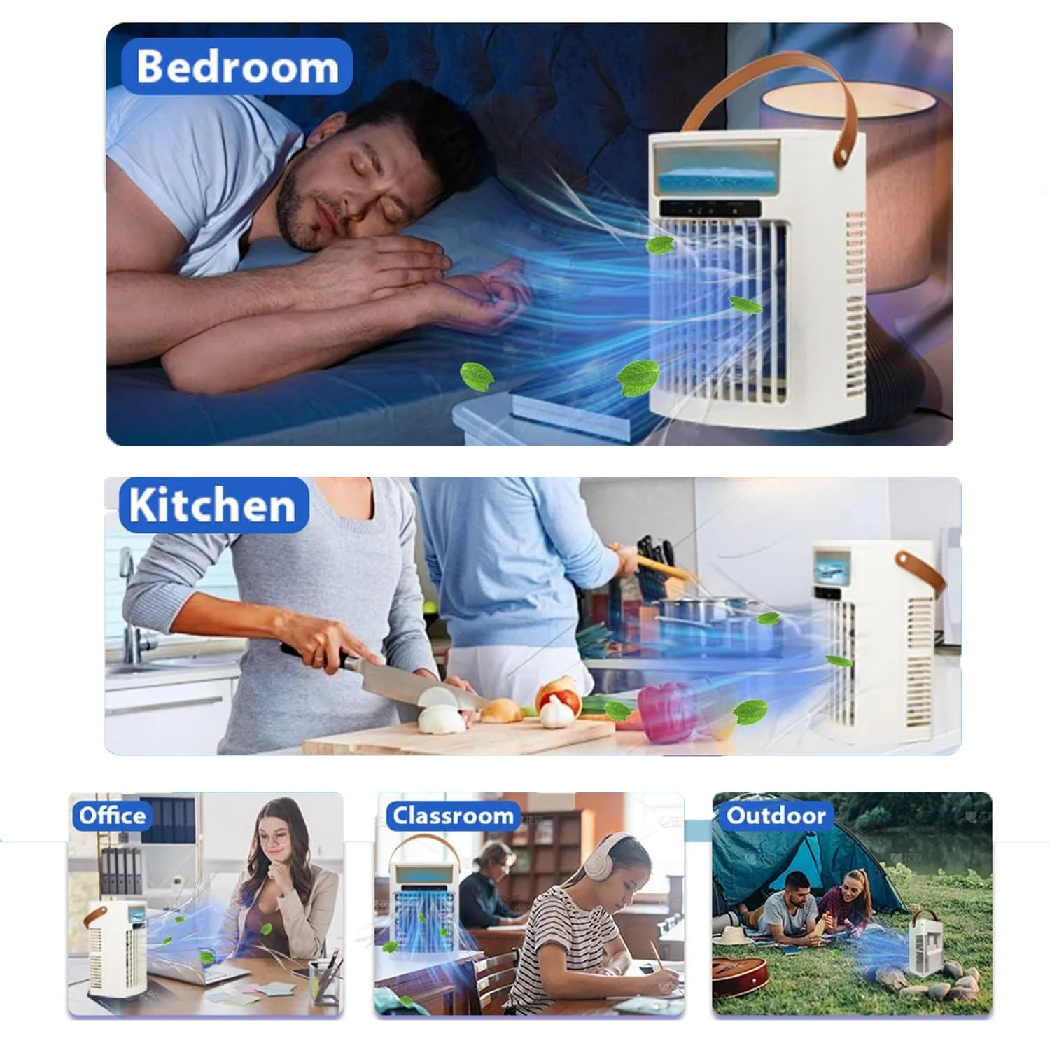 Portable Mini Air Cooler Fan - Image 6